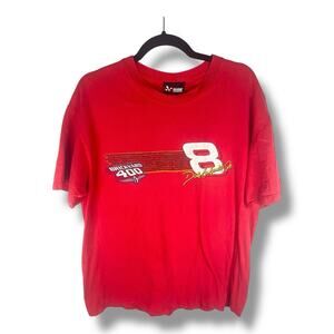 Dale Earnhardt JR Brickyard 400 Chase Authentics Graphic T Shirt Sz Men’s Large